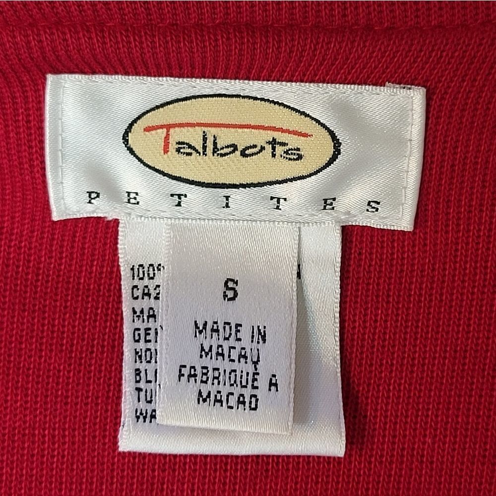Talbots Petite Red Jacket - Picture 4 of 12